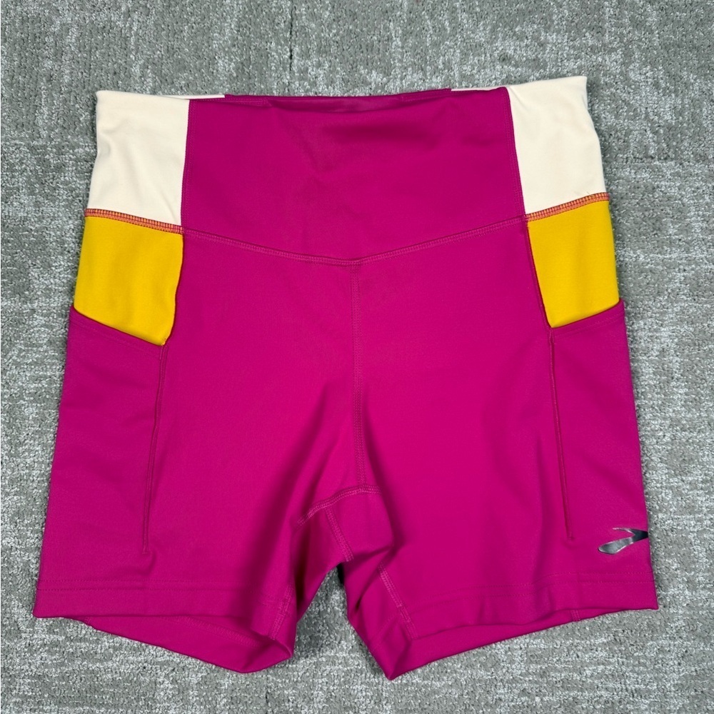 Brooks Womens Method 8” Active Biker Running Short Women Size Medium